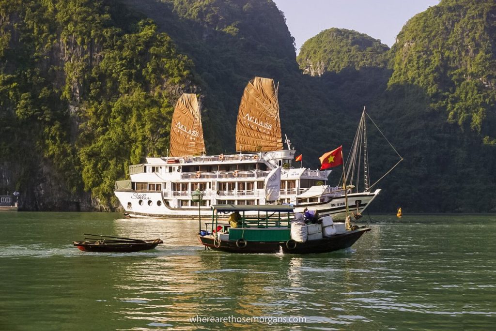 Transportation to and around ha long bay halong viet nam