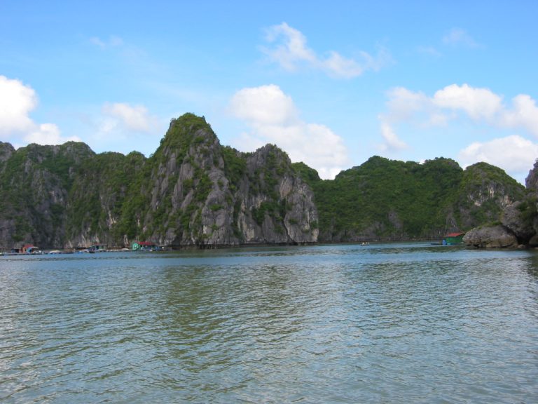 mountain and ocean cat ba
